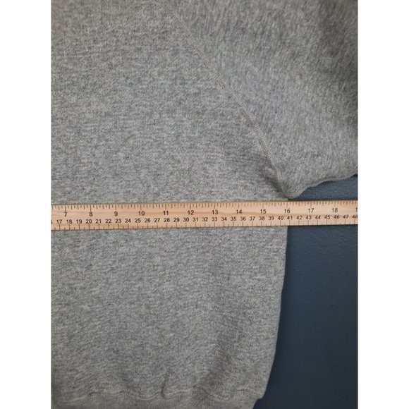 Mayo Spruce VTG 60s Sweatshirt Unisex Sz. Small (34-36) Solid Gray - Picture 5 of 9